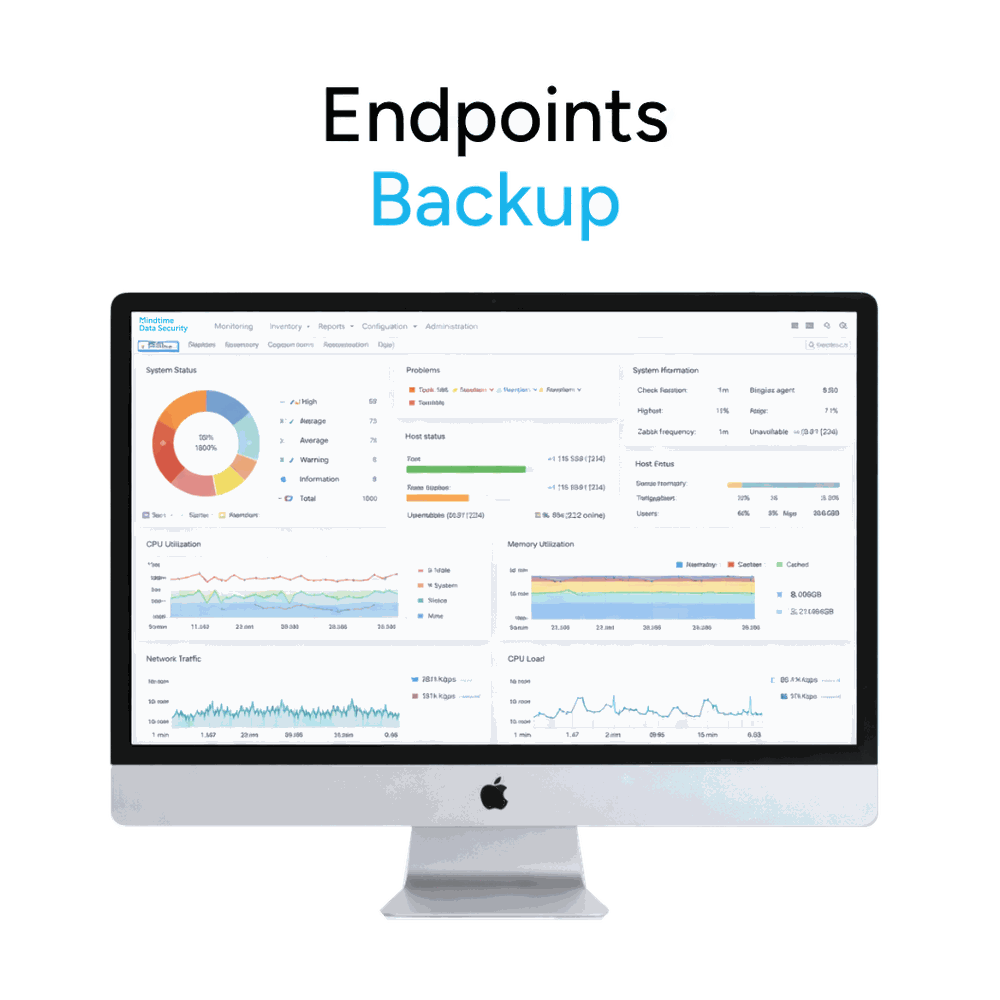 Endpoint backup with Mindtime: the backup dashboard for laptops, mobile devices and POS systems