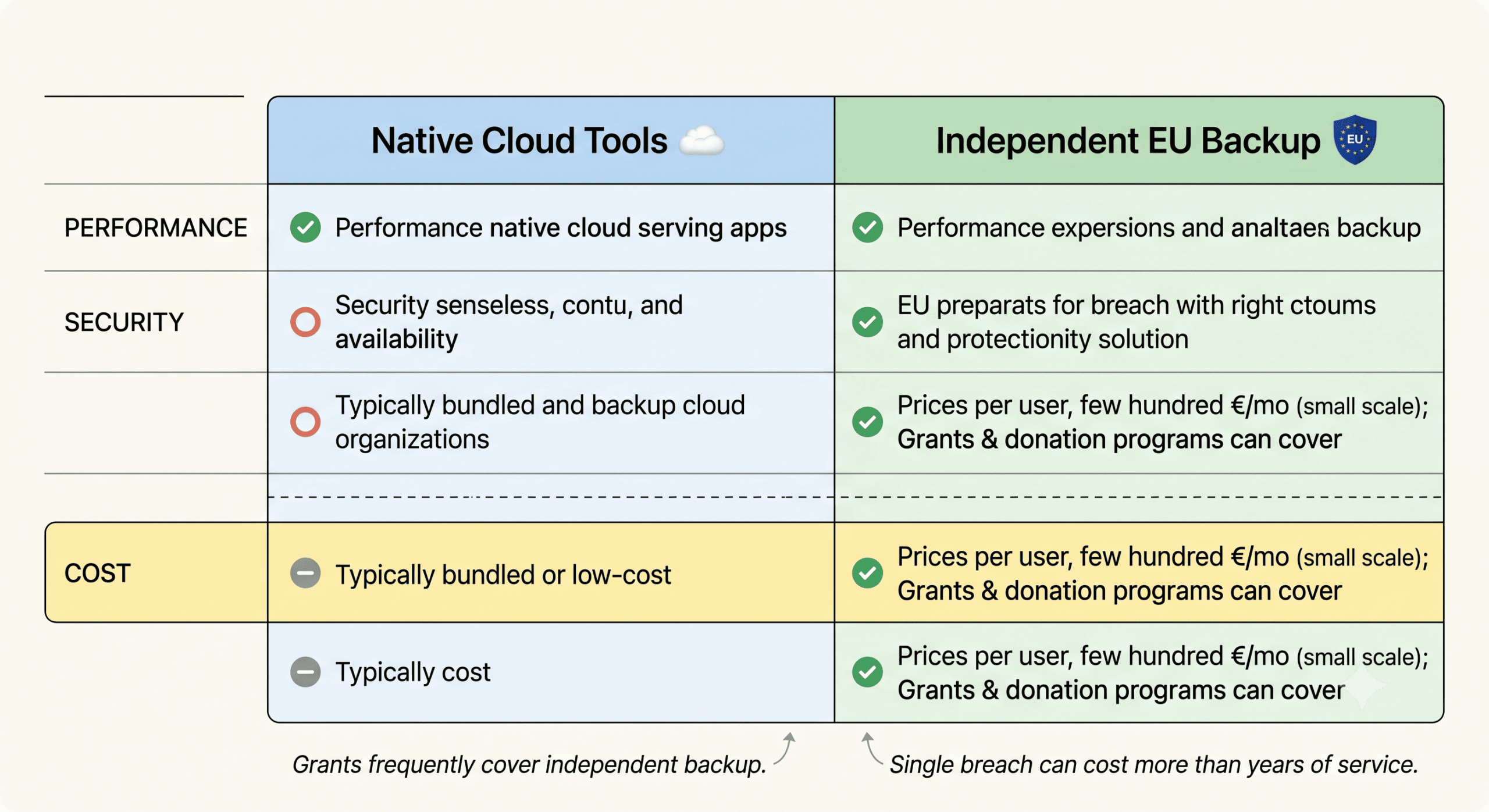native vs independent